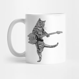 Buskers the Guitar Cat Mug